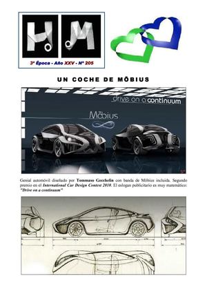 Un coche de Möbius y un TQ (para San Valentín)