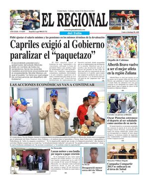 El Regional del Zulia 15-02-2013