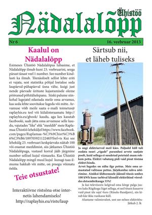 Ühistöö Nädalalõpp nr 6