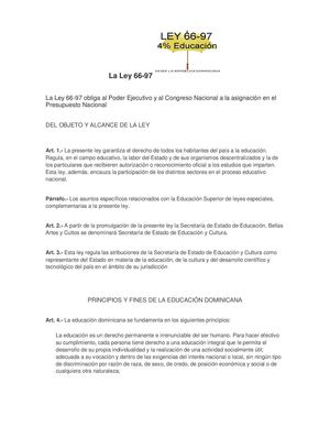 ley 66-97
