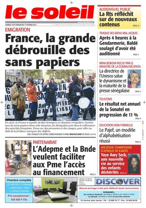 Edition du 16 - 17 Février 2013