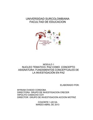 LA PAZ COMO CONCEPTO