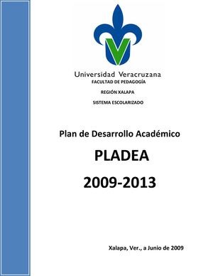 Pladea 2011-2013