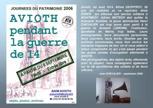 Avioth pendant la guerre de 14 - Jean Chevalier