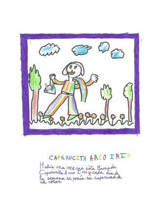 CAPERUCITA ARCO IRIS