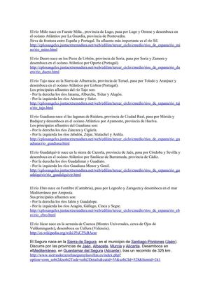 Ríos de la Península Ibérica