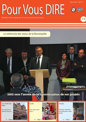 Pour Vous Dire, Bulletin municipal de la Commune de Ferques