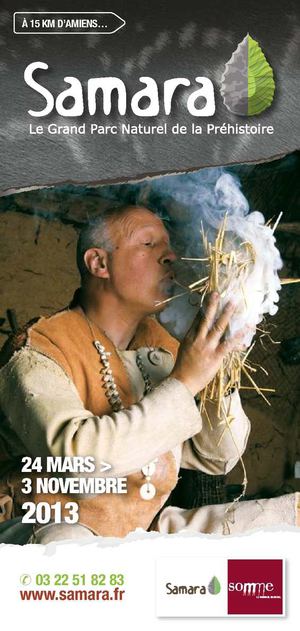 Brochure de Samara, le site archéologique du Conseil général de la Somme