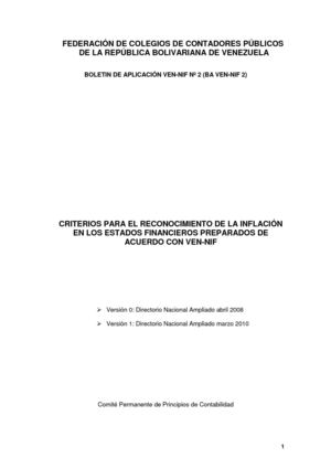 BA VEN-NIF 2 - Versión 1