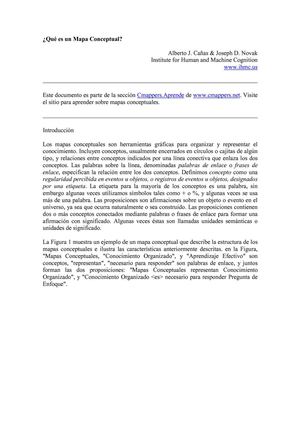¿Que es un Mapa Conceptual?