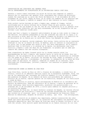 La muerte del general Prim