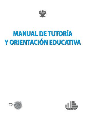 Manual de Tutoria