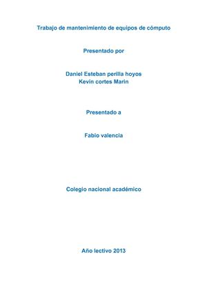 Trabajo componentes electronicos