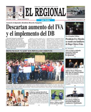 El Regional del Zulia 20-02-2013