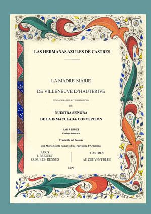 Sor Marie de Villeneuve d'Hauterive