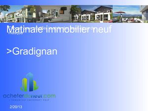 Matinale de présentation Gradignan Acheterduneuf