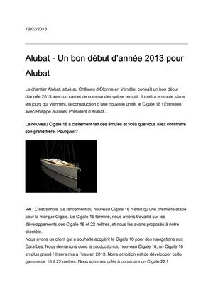 Cigale 18 new actu