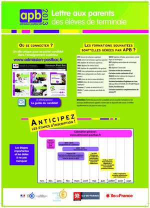 APB 2013 - guide parents