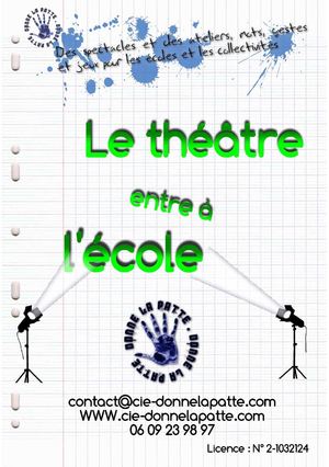 Le theatre a l'ecole