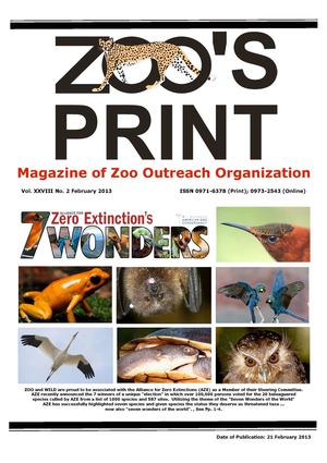 Zoo's Print 28(2): February 2013