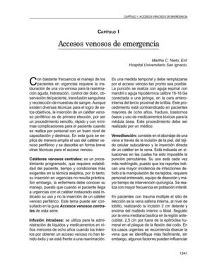 ACCESOS VENOSOS DE EMERGENCIA