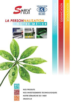 Plaquette société Smash