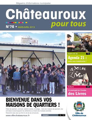 Châteauroux pour tous n°76 Mars Avril 2013