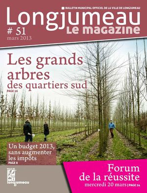 Longjumeau, le magazine numéro 51 - mars 2013