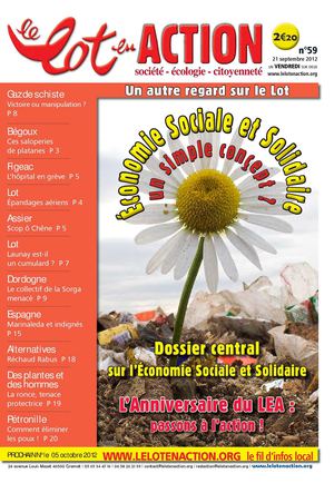 LEA n°59 (21 septembre 2012)