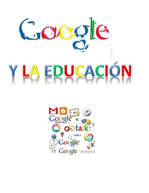 Aplicaciones de Google para la Educación