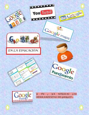 HERRANIENTAS GOOGLE EN EDUCACIÓN