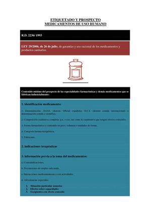 ETIQUETADO Y PROSPECTO