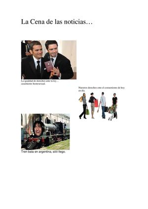 La cena de las noticias