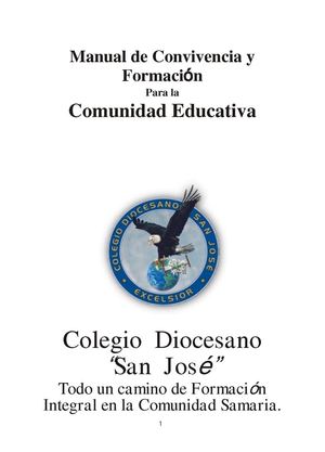 MANUAL DE CONVIVENCIA COLEGIO DIOCESANO SAN JOSE