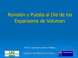 EXPANSORES DE VOLUMEN