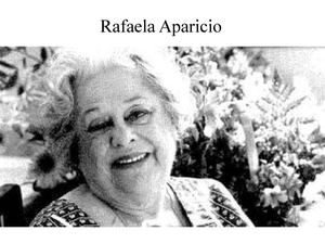 Rafaela Aparicio