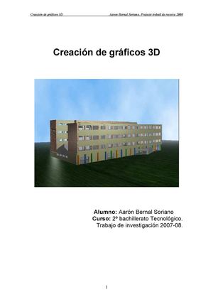 Modelado 3D Conceptos importantes 