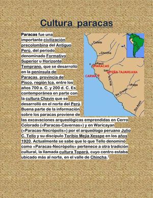 cultura paracas