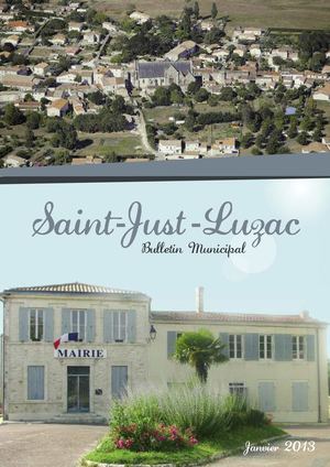 Bulletin Municipal 2013 Saint Just-Luzac