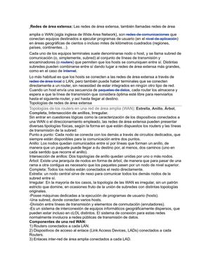 Redes de área extensa