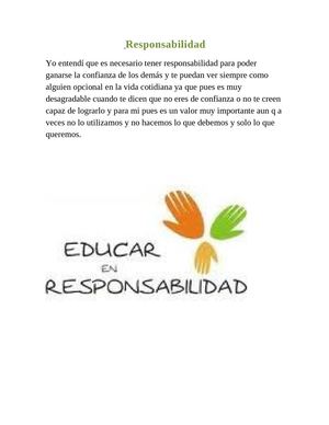 responsabilidad