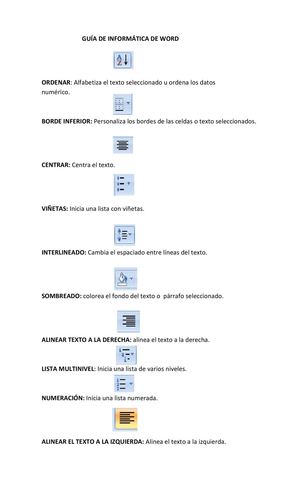GUÍA DE INFORMÁTICA DE WORD