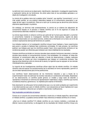 Ciencia