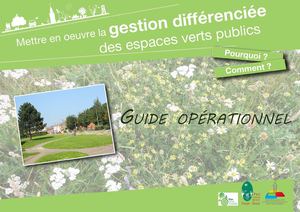 Guide opérationnel de la Gestion différenciée des espaces verts publics