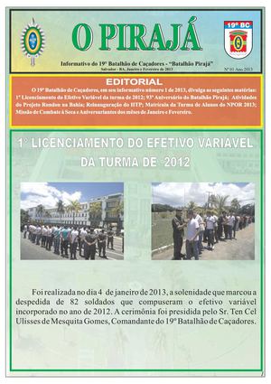 Informativo do 19º Batalhão de Caçadores - Jan/Fev
