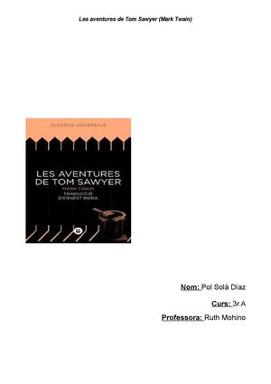 Les aventures de Tom Sawyer     Pol Solà