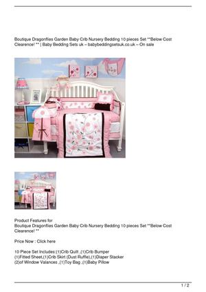 cost of a baby crib