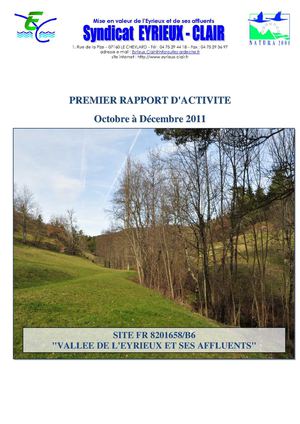 Bilan d'activité 2011