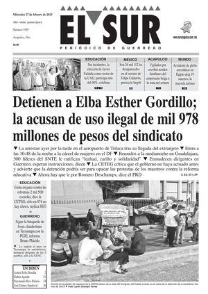 El Sur 27 de febrero de 2013