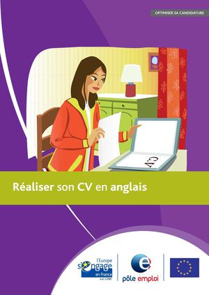 CV en anglais
